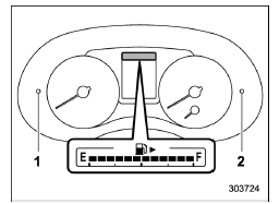Fuel gauge (type B)