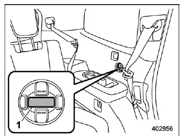 Subaru Ascent rear cabin temperature sensor location