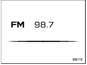 Subaru Ascent audio system screen showing media playback information