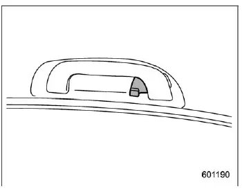 Subaru Ascent rear assist grip coat hook location