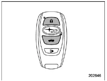 Subaru Ascent door lock lever forward position for system setup