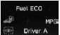 Subaru Ascent driver monitoring system data and fuel consumption display