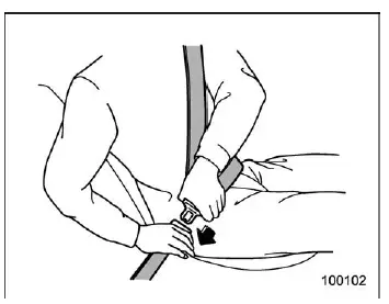 Subaru Ascent rear seatbelt extension and positioning