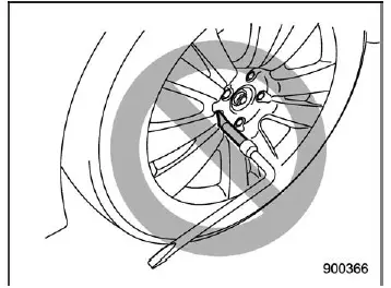 Subaru Ascent correct wheel nut tightening sequence diagram
