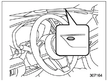 Subaru Ascent ambient light sensor location for automatic headlight control