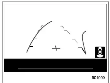 Subaru Ascent center information display shutting down screen example