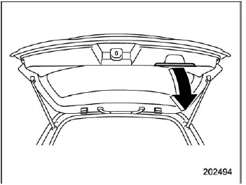 Subaru Ascent manual rear gate closing handle and latch engagement demonstration