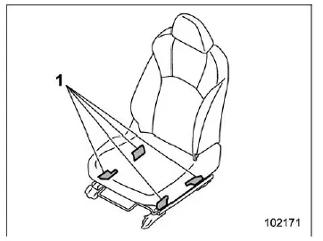 Subaru Ascent occupant detection sensors seat monitoring system