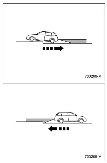 Subaru Ascent reversing obstacles environment examples affecting sonar detection