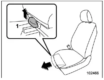 Subaru Ascent thigh extension adjustment for driver seat comfort