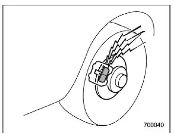 Subaru Ascent brake pad replacement and wear indicator demonstration