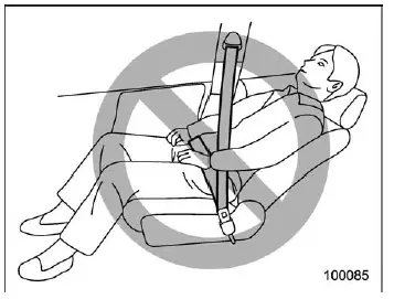 Subaru Ascent second row seatback reclining adjustment lever