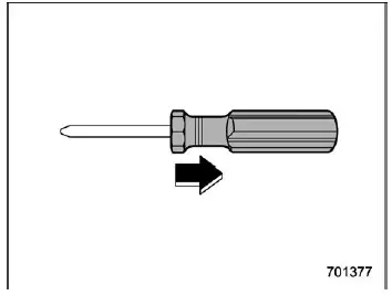 Subaru Ascent shift lock release button access under cover