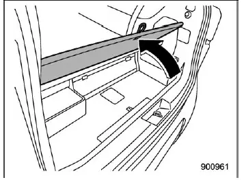 Subaru Ascent removing spare tire step tool preparation