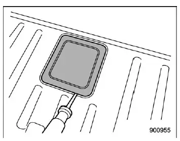 Subaru Ascent removing spare tire access jack removal
