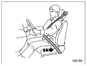 Subaru Ascent SRS airbag system deployment zones and passenger seating safety illustration