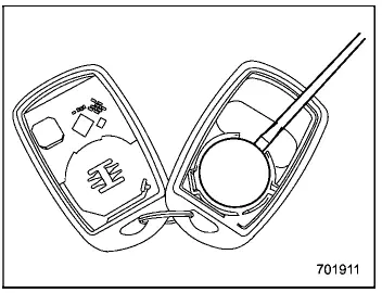 Subaru Ascent remote starter fob case opening procedure