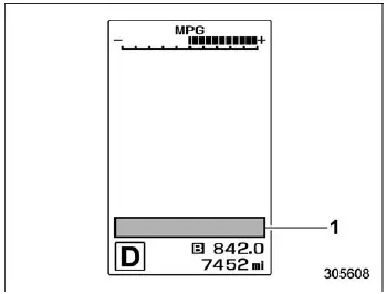 Subaru Ascent telltale screen displaying warning indicators and system alerts