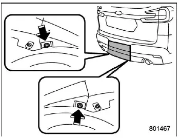 Subaru Ascent trailer hitch connection setup step 1