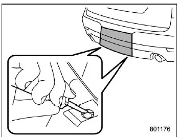 Subaru Ascent trailer hitch connection setup step 2