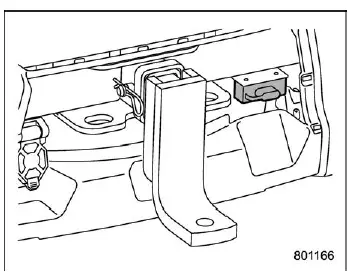 Subaru Ascent 4-pin trailer hitch electrical connector