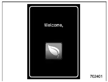 Subaru Ascent driver monitoring system face recognition process in driver seat