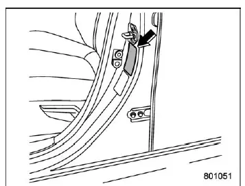 Subaru Ascent vehicle placard location and information