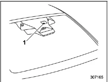 Subaru Ascent rain sensor location on windshield