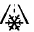 Subaru Ascent icy road warning indicator showing low temperature and possible ice conditions