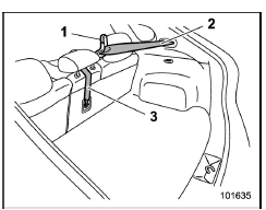To hook the top tether