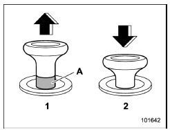 Folding down the rear seatback