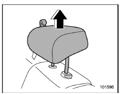 Rear center seatbelt