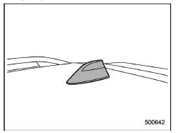Roof antenna (for Shark fin type)