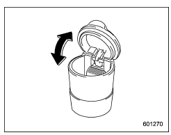 Ashtray (dealer option)