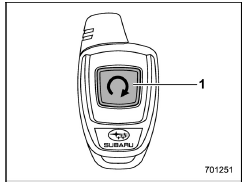 Remote engine starter transceiver (fob)