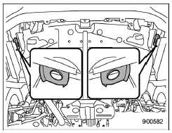 Front tie-down hooks